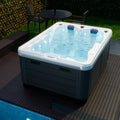 Hochwertiger Outdoor-Whirlpool für 2 Personen, Winterfest, mit 46 Massagedüsen und LED-Beleuchtung