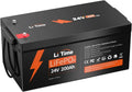 LiTime 24V 200Ah LiFePO4 Akku mit Niedrigtemperaturschutz, 200A BMS, 5120Wh - Perfekt für Solar, Wohnmobile & Energiespeicherung